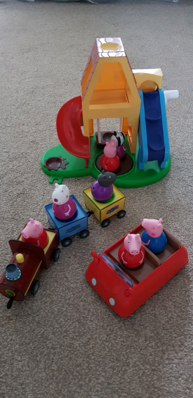 peppa pig weebles train